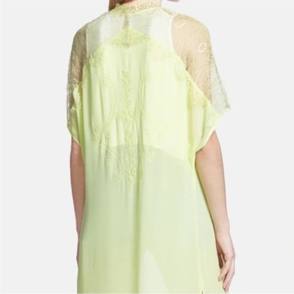 ASTR The Label Citrus Yellow Kimono Women’s Size Medium NWT